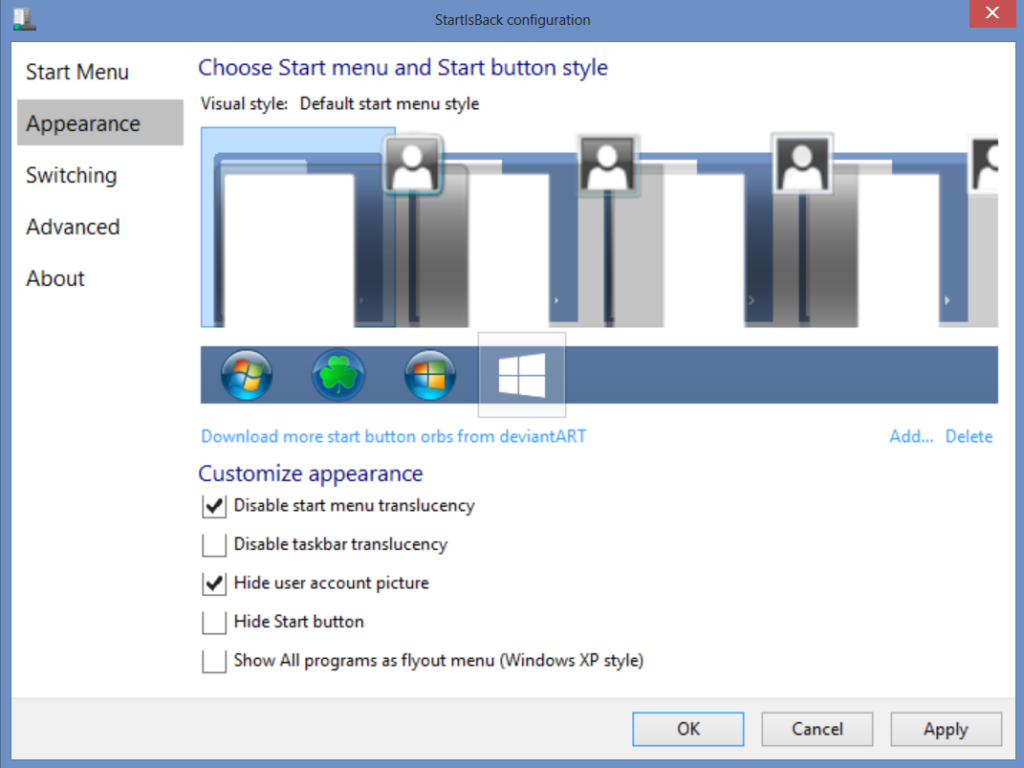 instal the new version for windows StartIsBack++ 3.6.7
